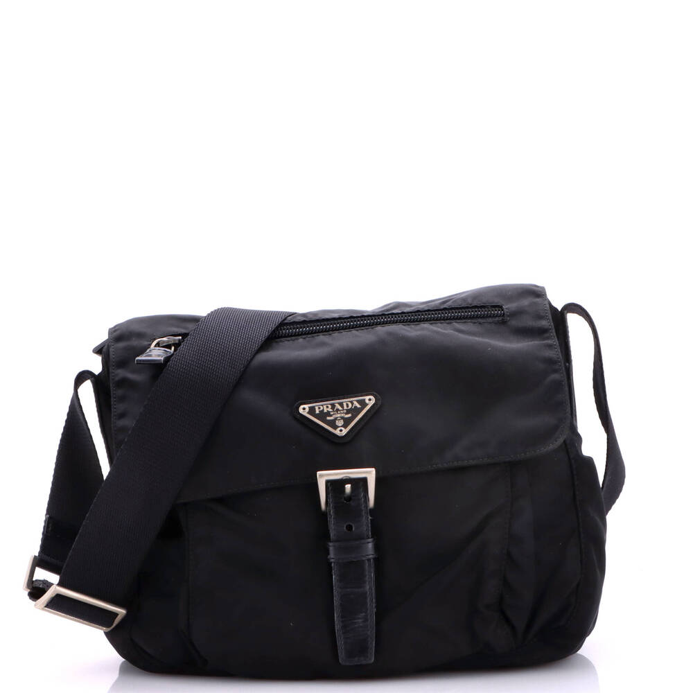 Prada Buckle Messenger Bag Tessuto #366371P66B